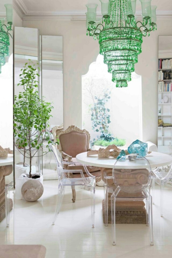 moderne esszimmer stühle esstische küche esszimmer glas kronleuchter