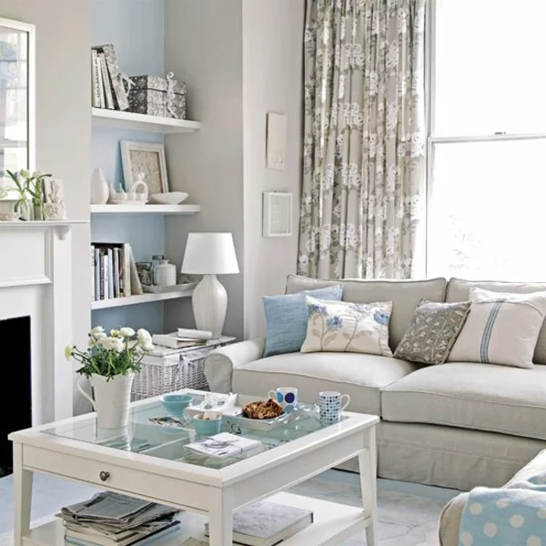 moderne wohnzimmergestaltung stylisch tipps sofa tisch
