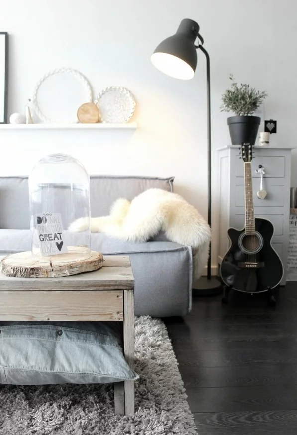 moderne Wohnzimmereinrichtung Ideen stylisch tipps sofa