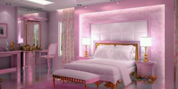 Rosa Schlafzimmer - welche Vorteile und Nachteile könnte 