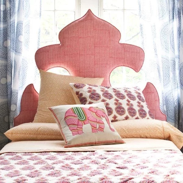 rosa schlafzimmer elefant kissen