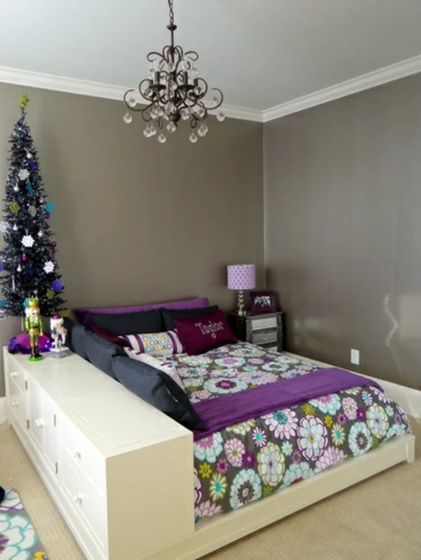 schlafzimmer modern gestalten einrichten jugendzimmer wandfarben