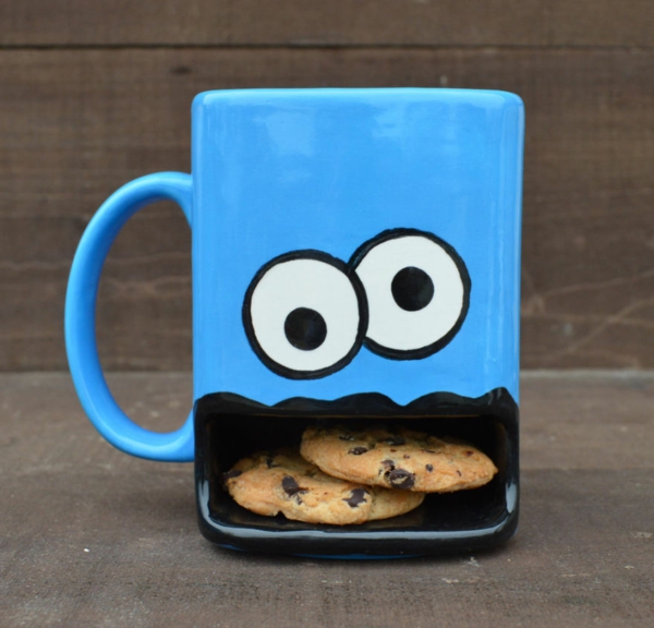 Außergewöhnliche Geschenke für Freunde tasse cookies