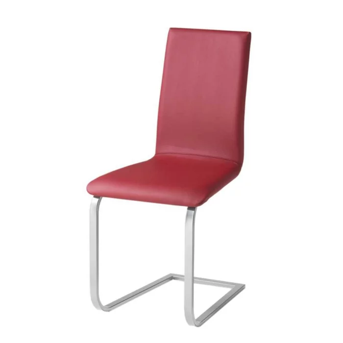 Freischwinger stühle Designer stühle Sorino in Rot