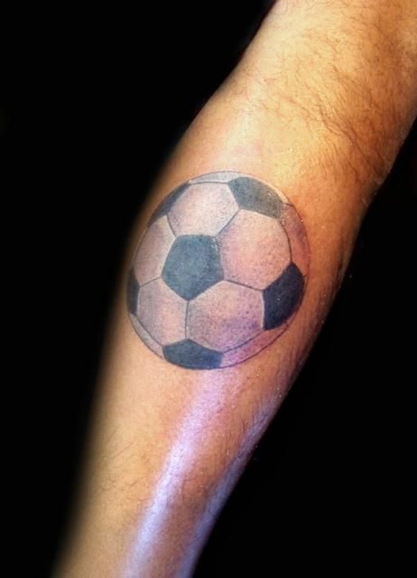 Fußball Tattoos bilder stars ball