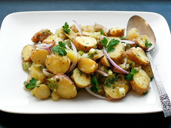 Kartoffelpflanzen kartoffelanbau teller