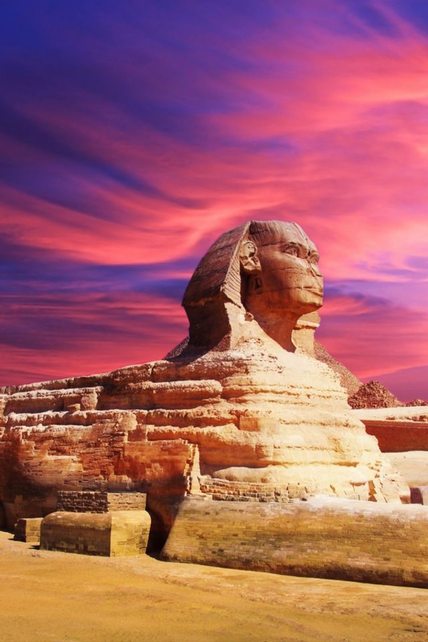 Reise familie fahren Ägypten urlaub Sphinx