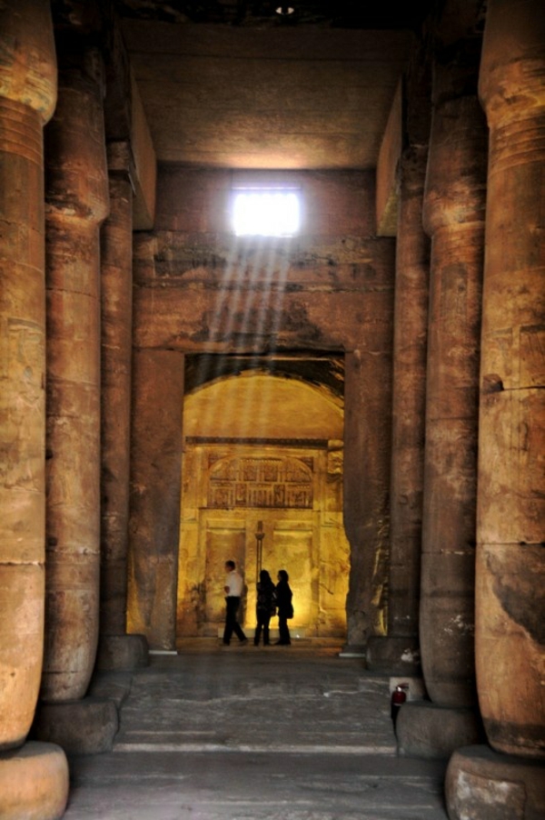 Reise tempel Ägypten urlaub innen
