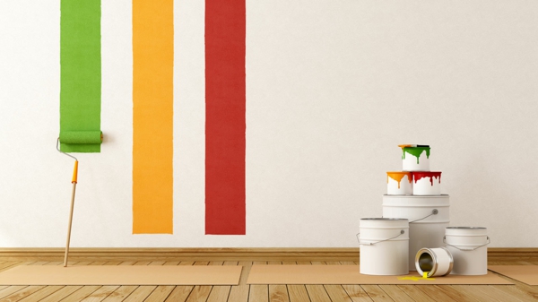 Wandfarben interessant  kombinieren komplementärfarben streichen