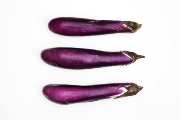 auberginen zubereiten frisches gemüse