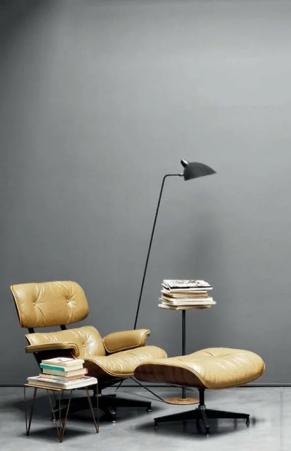 designer sessel Eames Lounge Chair leseecke