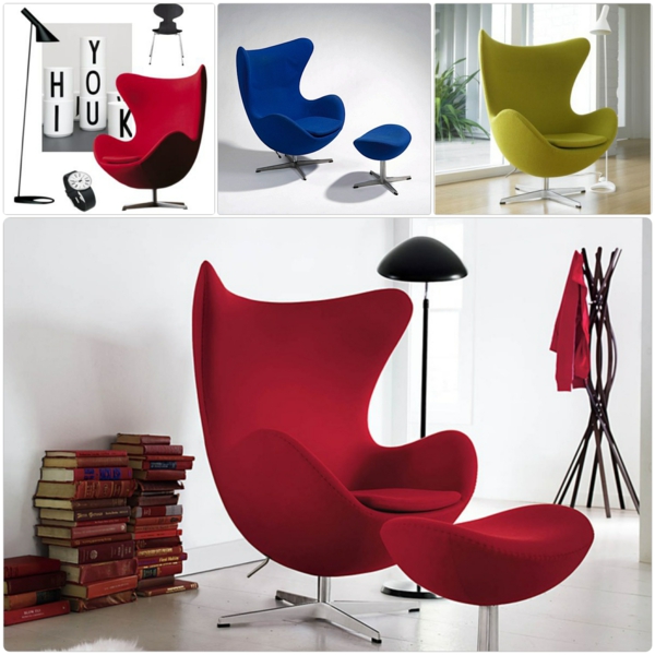 dänisches design möbel Arne Jacobsen aj egg chair stuhl