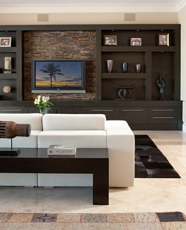  sofa weiß rustikal fernsehschrank ikea wandgestaltung