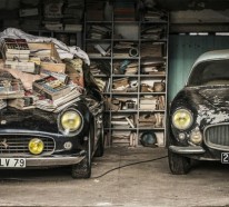 Alte Autos in Südfrankreich entdeckt