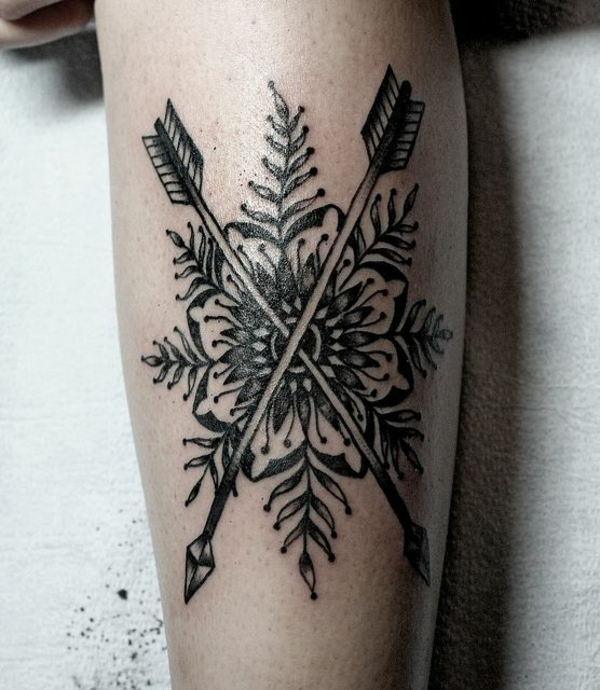 mandala tattoo lotus mandala oberarm idee