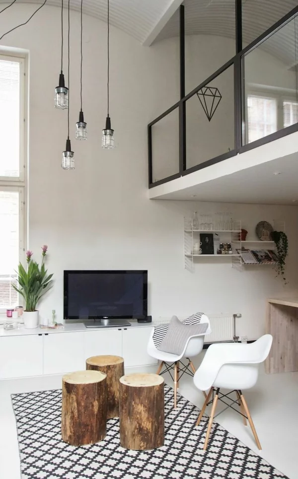moderne lampen Designs holz Wohnzimmer couchtisch