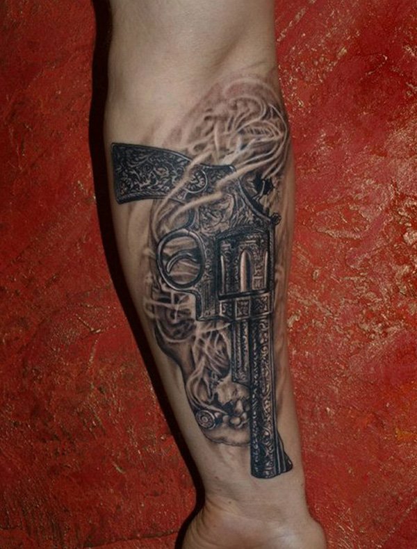 Löwe arm tattoos männer 8 Blätter