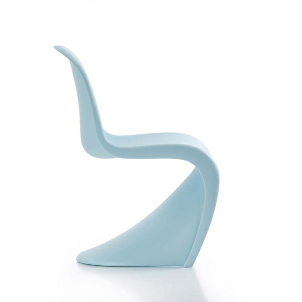 panton stuhl blau designer stühle danisch design möbel