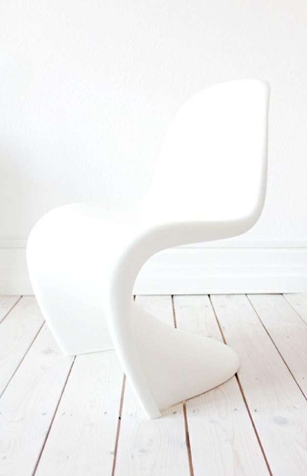 panton stuhl weiß designer stühle verner panton