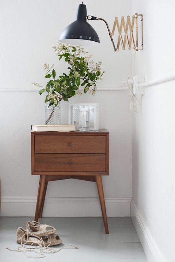 schöne zimmerpflanzen bilder holz kommode vintage möbel