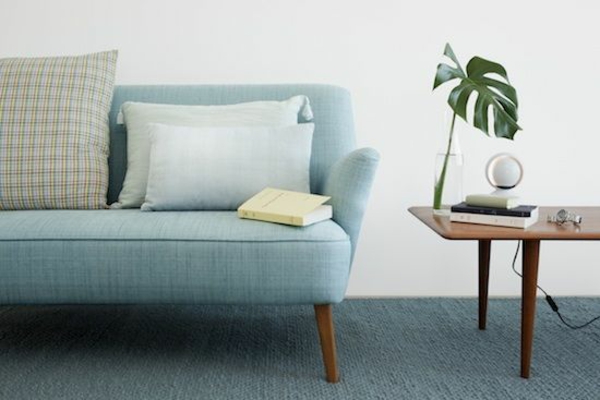 skandinavische zimmerpflanzen möbel online sofa blau