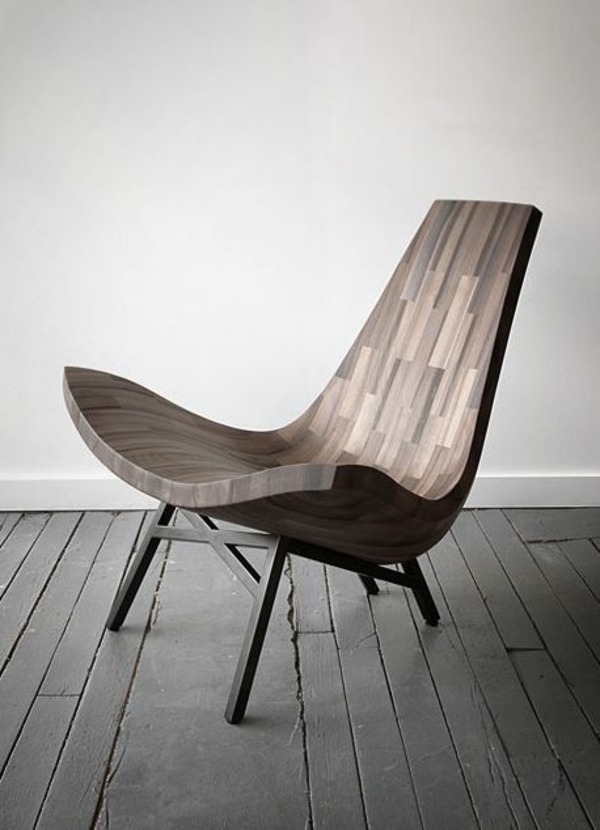  skandinavisches design möbel recycelt sessel