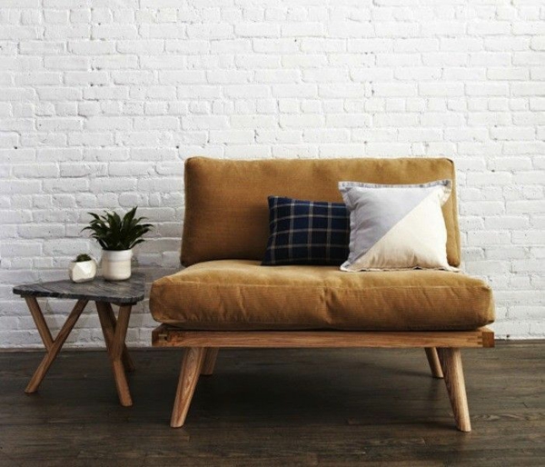 skandinavisches design möbel sofa kissen