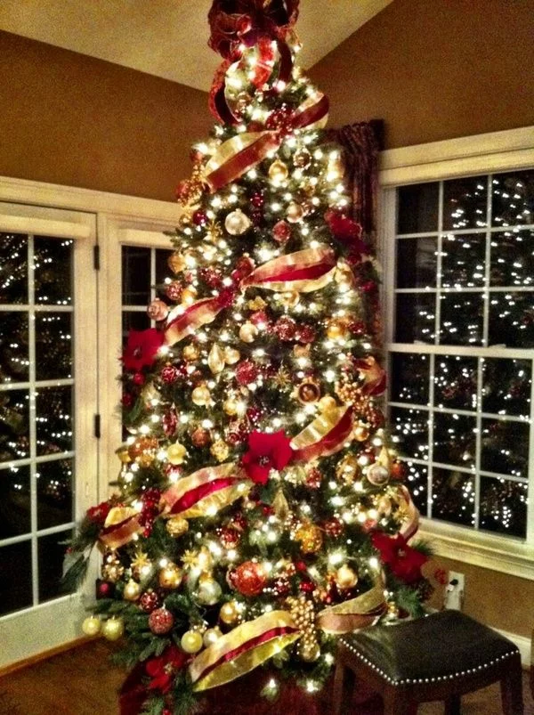 weihnachtsbaum beleuchtung girlanden lichter weihnachtssterne