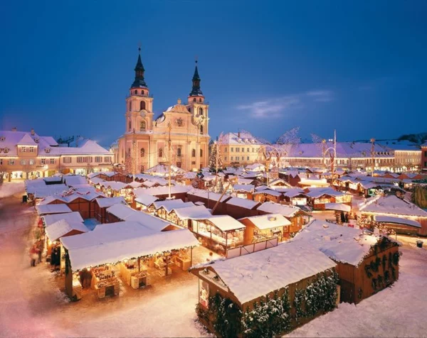 weihnachtsurlaub in deutschland weiihnachtsmarkt schnee