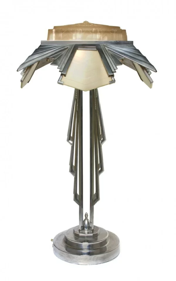 Art Deco möbel stehlampe design ideen