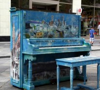 50 Gebrauchte Klaviere – Kunstvoll verschönerte Flügel öffentlich spielen lernen
