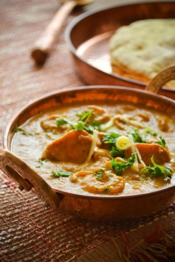 Indisch kochen indisches Essen pilzen butter masala