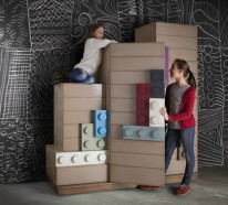 Kinderzimmer im LEGO Stil einrichten