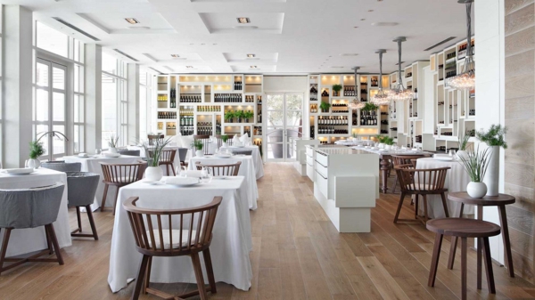 Michelin Star Restaurants barcelona innendesign luxus atmosphäre
