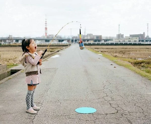 Nagano Toyokazu tochter kinderfotos angeln