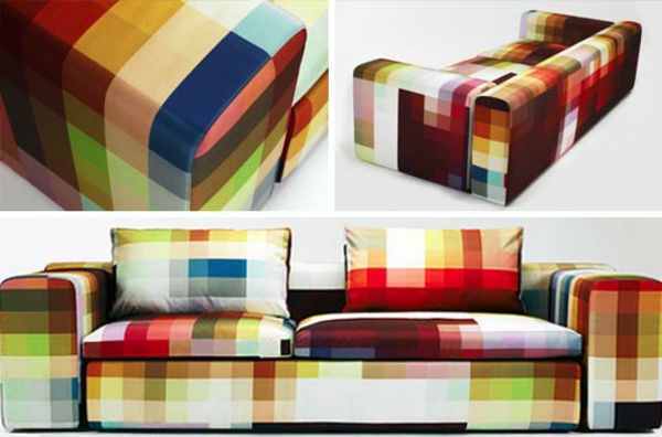 Sofa Design auflagen Pixel 