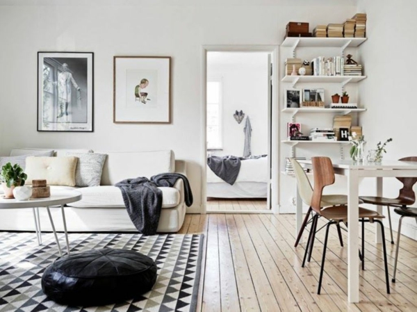 Skandinavisches Design Möbel wohnung