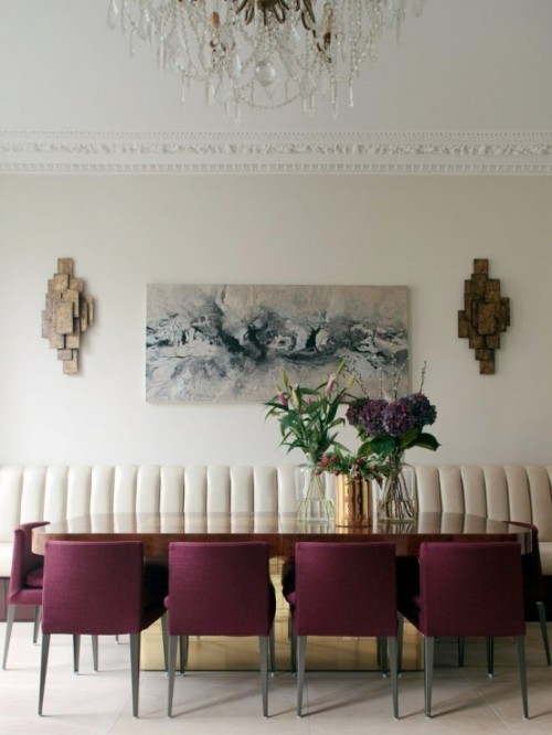 Trendfarbe Marsala bei der Inneneinrichtung