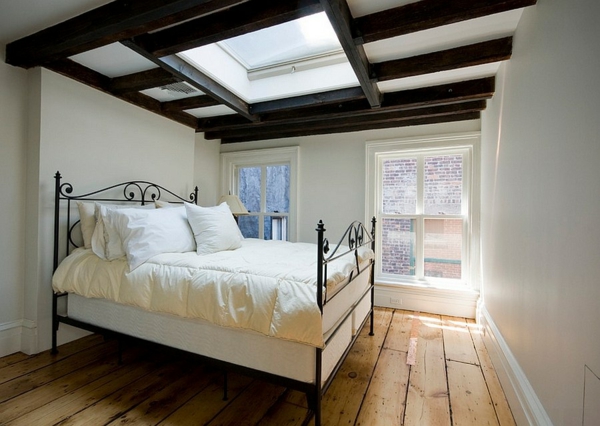 Velux Dachfenster schlafzimmer Dachflächenfenster klassisch