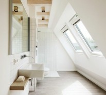 Besonderheiten der Badgestaltung für kleines Bad im Dachgeschoss