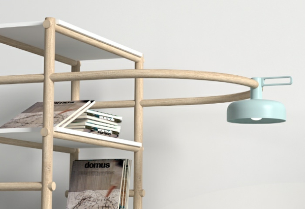 designer möbel Burak Kocak wohnzimmer sofa mit lampe