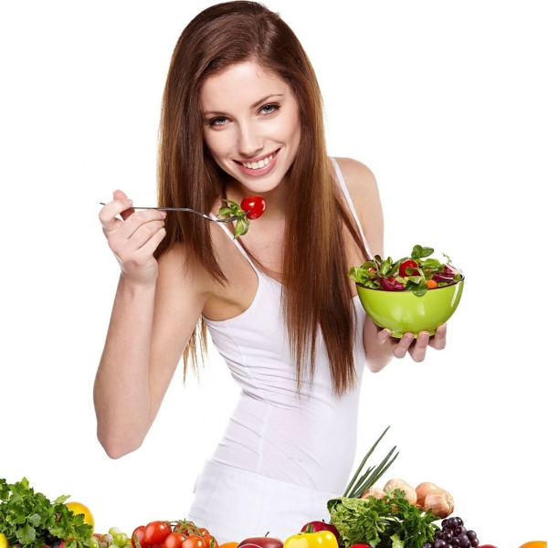 ernährungsplan abnehmen gemüse salate