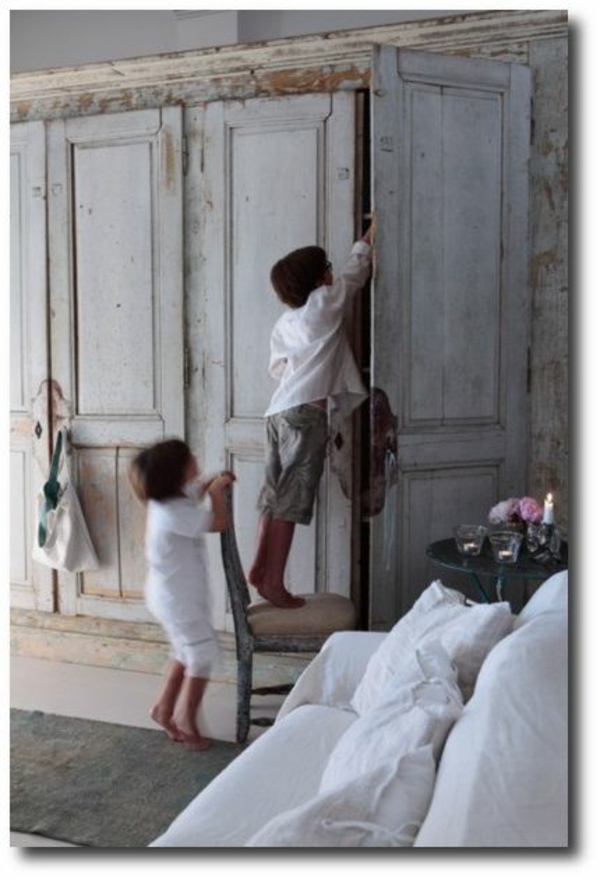 französische landhausmöbel kleiderschrank weiß