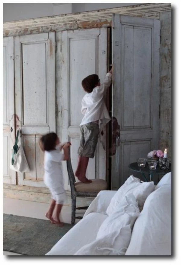 französische landhausmöbel kleiderschrank weiß