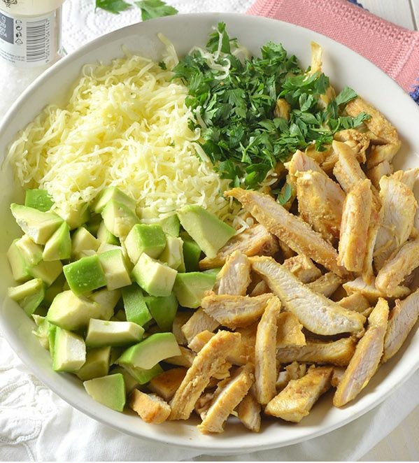 schnelles gesundes mittagessen frisch gemüse salate