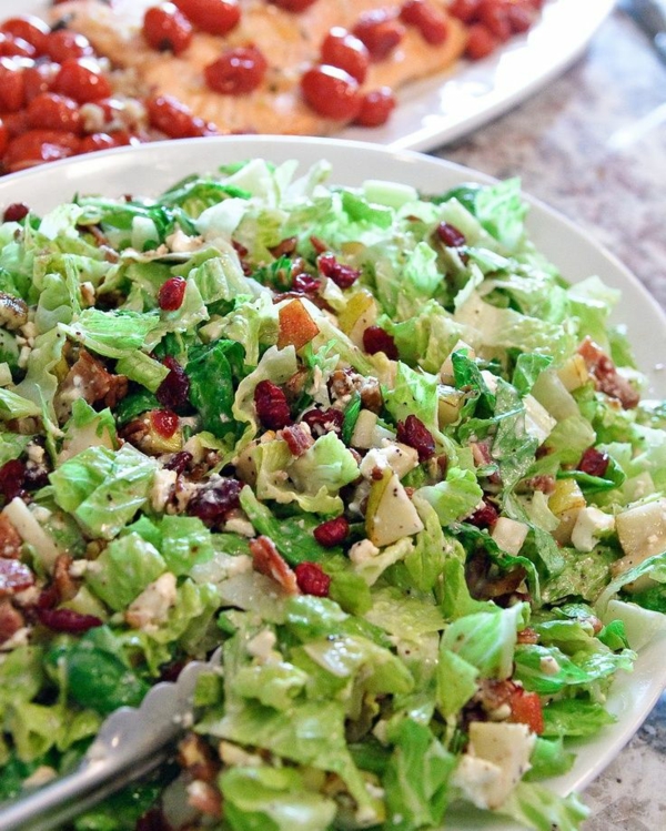 schnelles gesundes mittagessen schnell rezepte grün gemüse salate