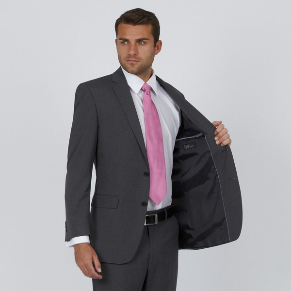 hochzeitsanzug herren krawatte farbakzent rosa anzüge bräutigam
