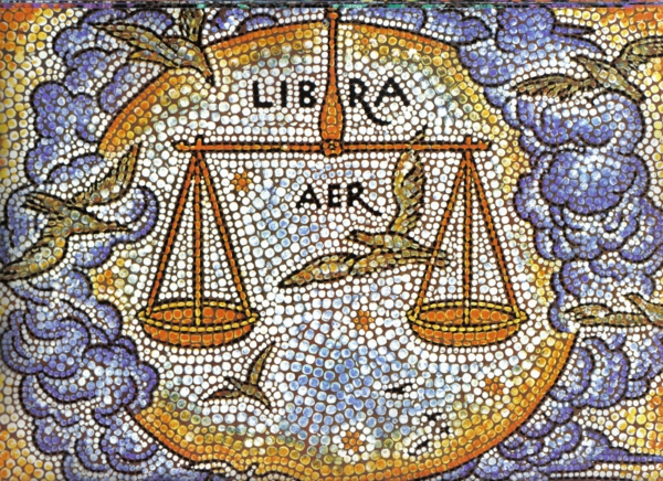 horoskop waage libra mosaik