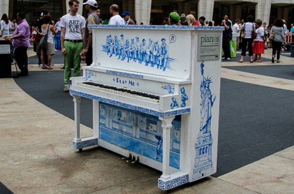 kleines klavier noten blau populär