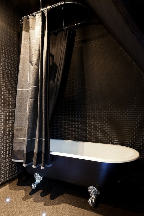 Luxus Badezimmer in Schwarz - der neue Trend